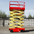 OXLIFT QZ-050-070 Самоходный (поводковый) подъемник ножничного типа с питанием от АКБ 7000 мм 500 кг