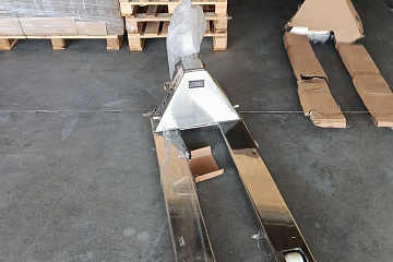 Ручная гидравлическая тележка из нержавеющей стали OXLIFT OX25-STEEL