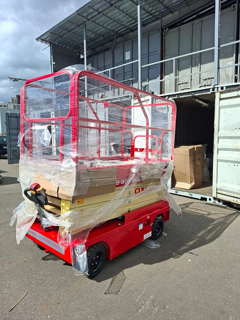 Самоходный ножничный подъемник OXLIFT QZ-050-070