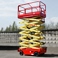 OXLIFT QZ-050-070 Самоходный (поводковый) подъемник ножничного типа с питанием от АКБ 7000 мм 500 кг